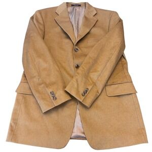 Arnold Brant‎ | Men's Tan 100% Cashmere Blazer | Size 42 REG | Made in Canada